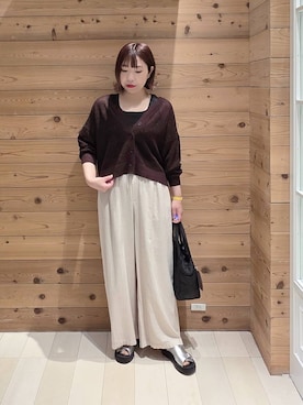 テソ子さん（レディース・162cm）の春コーディネート