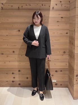 テソ子さん（レディース・162cm）の冬コーディネート