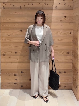 テソ子さん(レディース・162cm)の夏コーディネート
