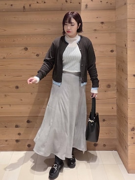 「アイテム（ソックス/靴下）」を使った、テソ子さん（レディース・162cm・30代）の秋コーディネート