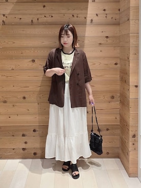 テソ子さん(レディース・162cm)の夏コーディネート