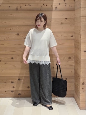 テソ子さん(レディース・162cm)の夏コーディネート