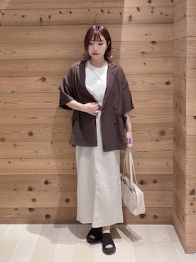テソ子さん(レディース・162cm)の春コーディネート