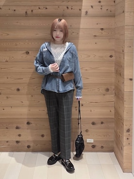 テソ子さん（レディース・162cm）の秋コーディネート