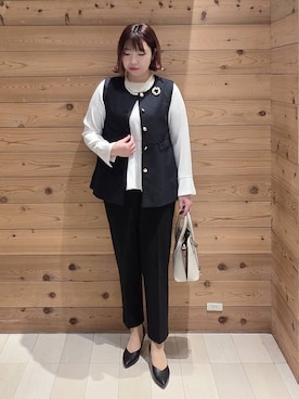 テソ子さん（レディース・162cm）の冬コーディネート