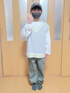 テソ子さん(キッズ・135cm)の冬コーディネート