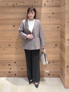 テソ子さん（レディース・162cm）の冬コーディネート