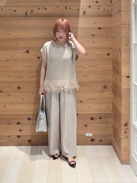 テソ子さん(レディース・162cm)の夏コーディネート
