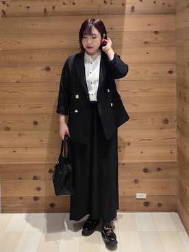 テソ子さん（レディース・162cm）の秋コーディネート