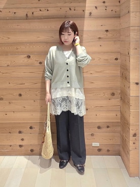 テソ子さん（レディース・162cm）の春コーディネート