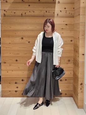 「アイテム（パンプス）」を使った、テソ子さん（レディース・162cm・30代）の夏コーディネート