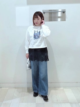 テソ子さん（レディース・162cm）の春コーディネート