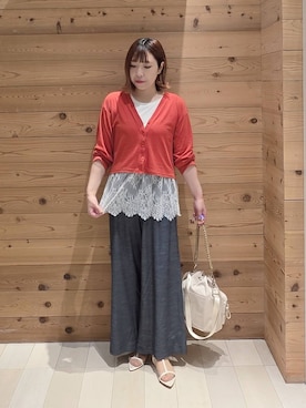 テソ子さん(レディース・162cm)の夏コーディネート