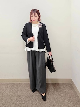 テソ子さん（レディース・162cm）の冬コーディネート