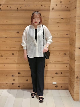 テソ子さん（レディース・162cm）の夏コーディネート