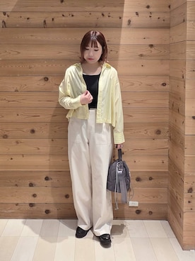 テソ子さん（レディース・162cm）の春コーディネート
