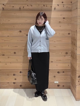 テソ子さん（レディース・162cm）の冬コーディネート