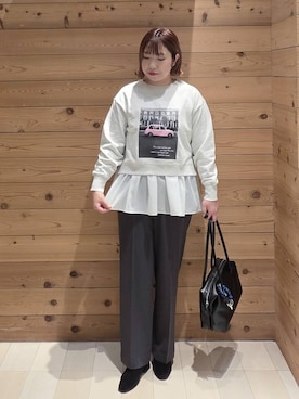 テソ子さん（レディース・162cm）の冬コーディネート