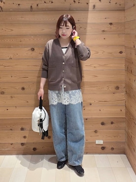 テソ子さん（レディース・162cm）の春コーディネート