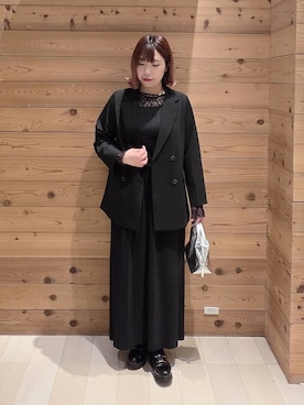 テソ子さん（レディース・162cm）の春コーディネート