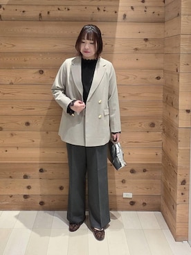 テソ子さん（レディース・162cm）の春コーディネート