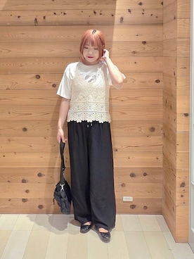 テソ子さん(レディース・162cm)の夏コーディネート