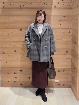 テソ子さん（レディース・162cm）の秋コーディネート