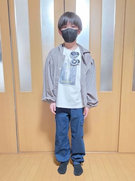 テソ子さん（キッズ・141cm）の春コーディネート