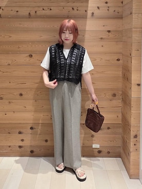 テソ子さん(レディース・162cm)の夏コーディネート