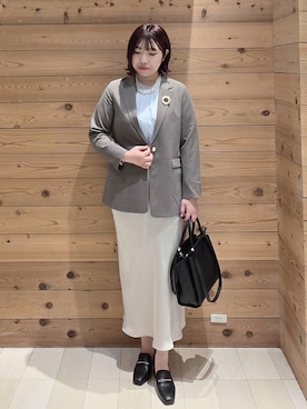 テソ子さん（レディース・162cm）の冬コーディネート