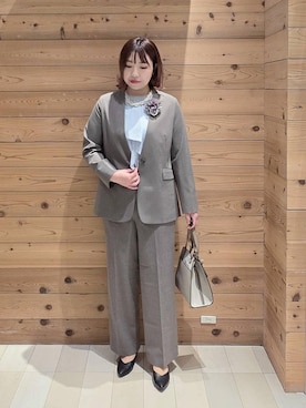 テソ子さん（レディース・162cm）の冬コーディネート