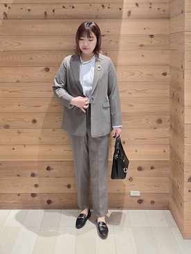 テソ子さん（レディース・162cm）の冬コーディネート