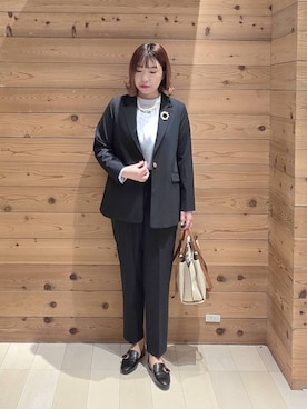 テソ子さん（レディース・162cm）の春コーディネート