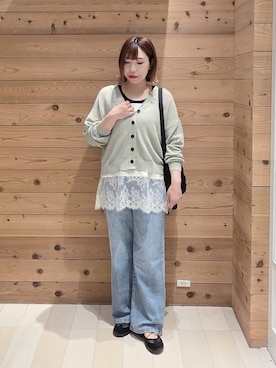 テソ子さん（レディース・162cm）の春コーディネート