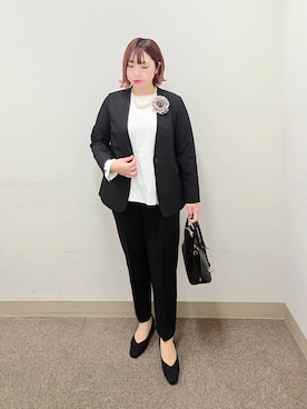 テソ子さん（レディース・162cm）の冬コーディネート