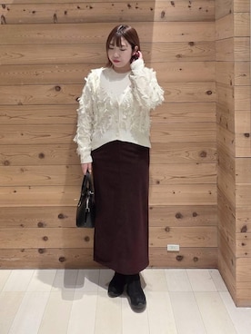 テソ子さん（レディース・162cm）の冬コーディネート