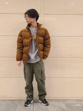 「URBAN RESEARCH Sonny Label（アーバンリサーチサニーレーベル）のアイテム（ブルゾン）」を使った、たかやさん（メンズ・174cm）の冬コーディネート
