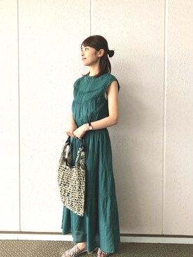 インド綿ワンピ の人気ファッションコーディネート Wear