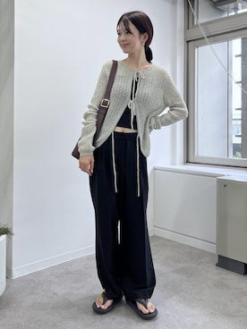 「アイテム（キャミソール）」を使った、タカナミさん（レディース・160cm・30代）の夏コーディネート