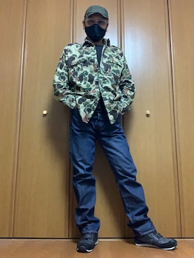 「Walls（ウォールズ）のアイテム」を使った、ashusanさん（メンズ・174cm）の秋コーディネート