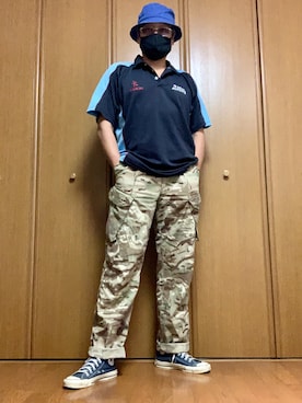 「british army」｜ashusanさん（メンズ・174cm）の春コーディネート