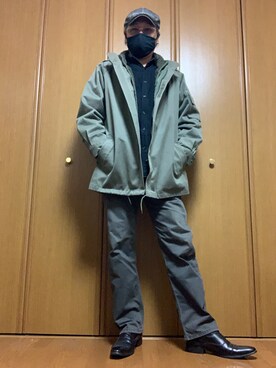 「フランス軍」｜「アイテム（その他アウター）」を使った、ashusanさん（メンズ・174cm）の秋コーディネート