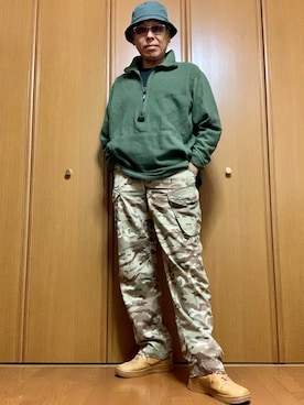 「コンバットパンツ」｜ashusanさん（メンズ・174cm）の秋コーディネート