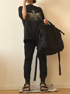 「アイテム（バックパック/リュック）」を使った、ichikokokoさん（レディース・158cm）の秋コーディネート