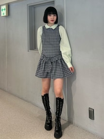 シャツドッキングミニワンピース｜ジュエティ（jouetie）公式通販