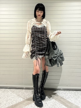 JURIさん（レディース・161cm）の春コーディネート