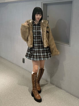 JURIさん（レディース・161cm）の秋コーディネート