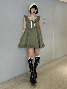 JURIさん（レディース・161cm）の春コーディネート