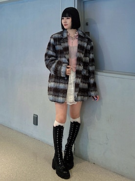 JURIさん(レディース・161cm)の冬コーディネート