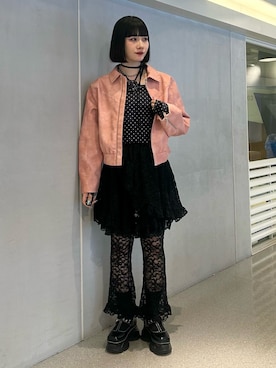 JURIさん（レディース・161cm）の冬コーディネート